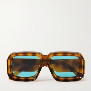 Loewe Tortoiseshell Sunglasses with Blue Lenses